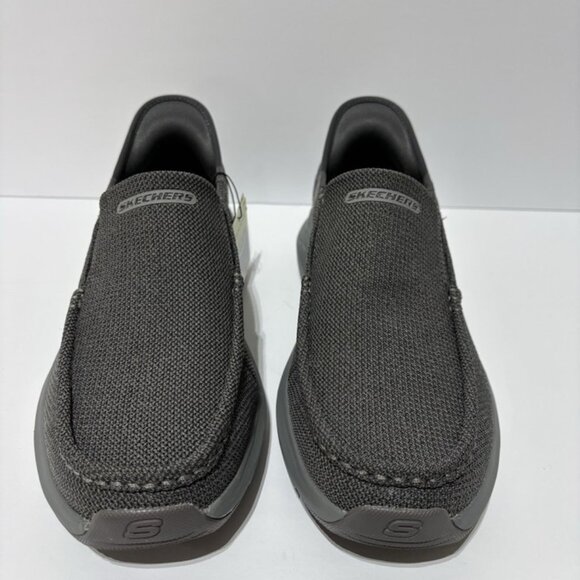 Skechers Men’s Parson-Ralven Gray Slip-On Shoes, Size 9.5 M - Picture 3 of 7